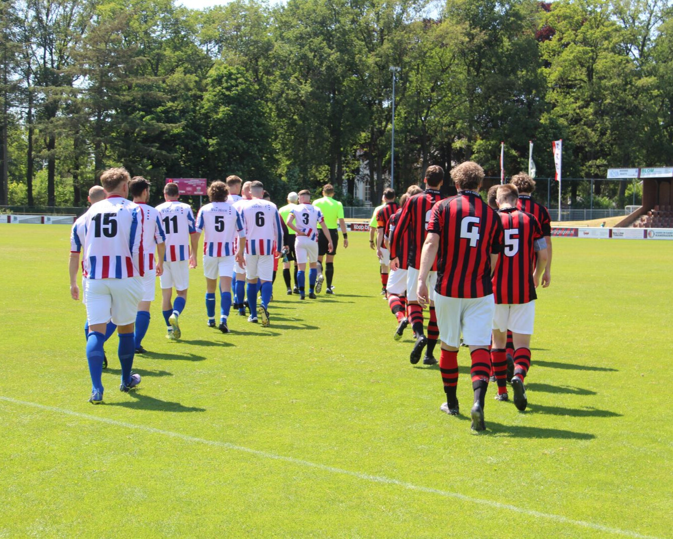 Oefenwedstrijden GFC 1 en GFC 2
