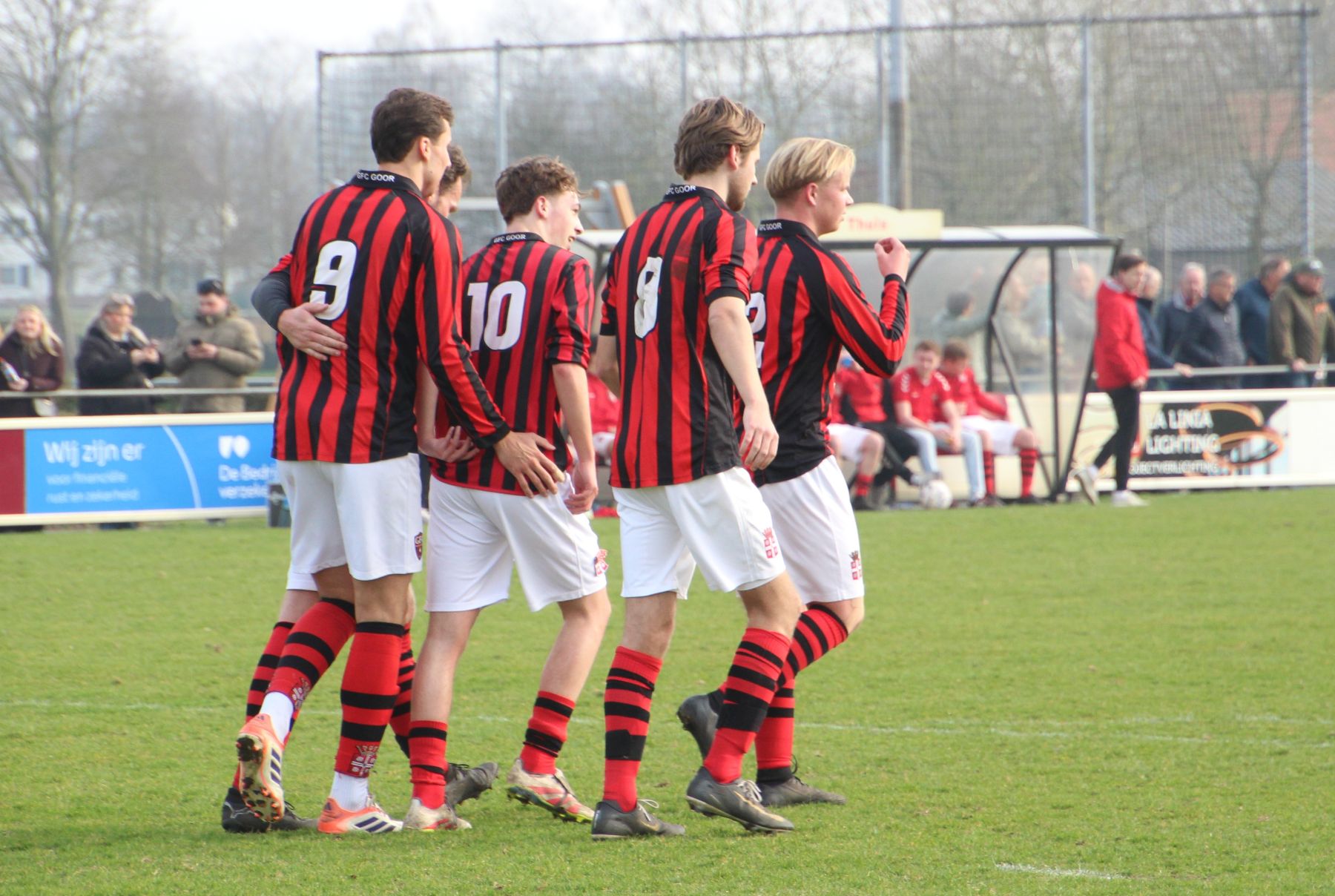Drie spelers GFC in zonnetje gezet