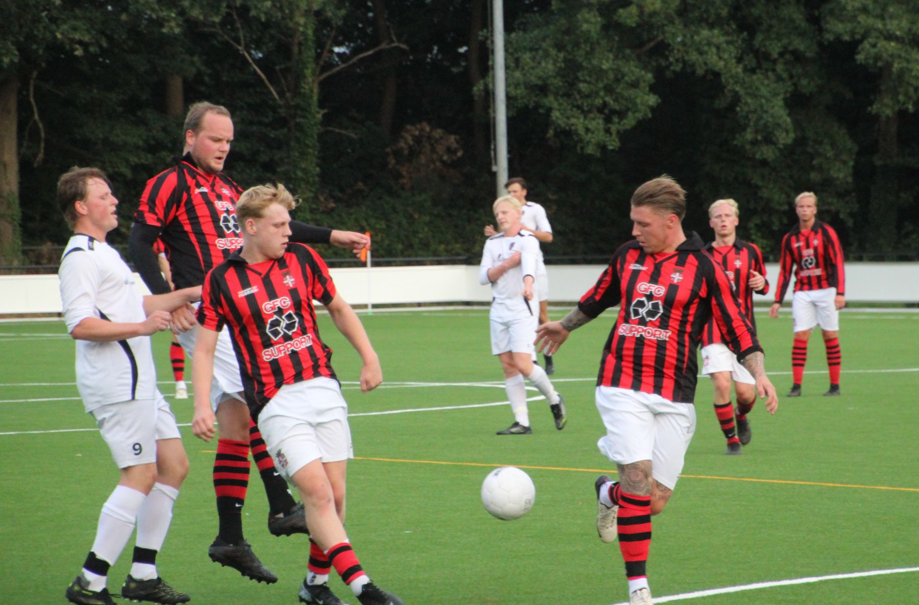 GFC verliest van Rood Zwart