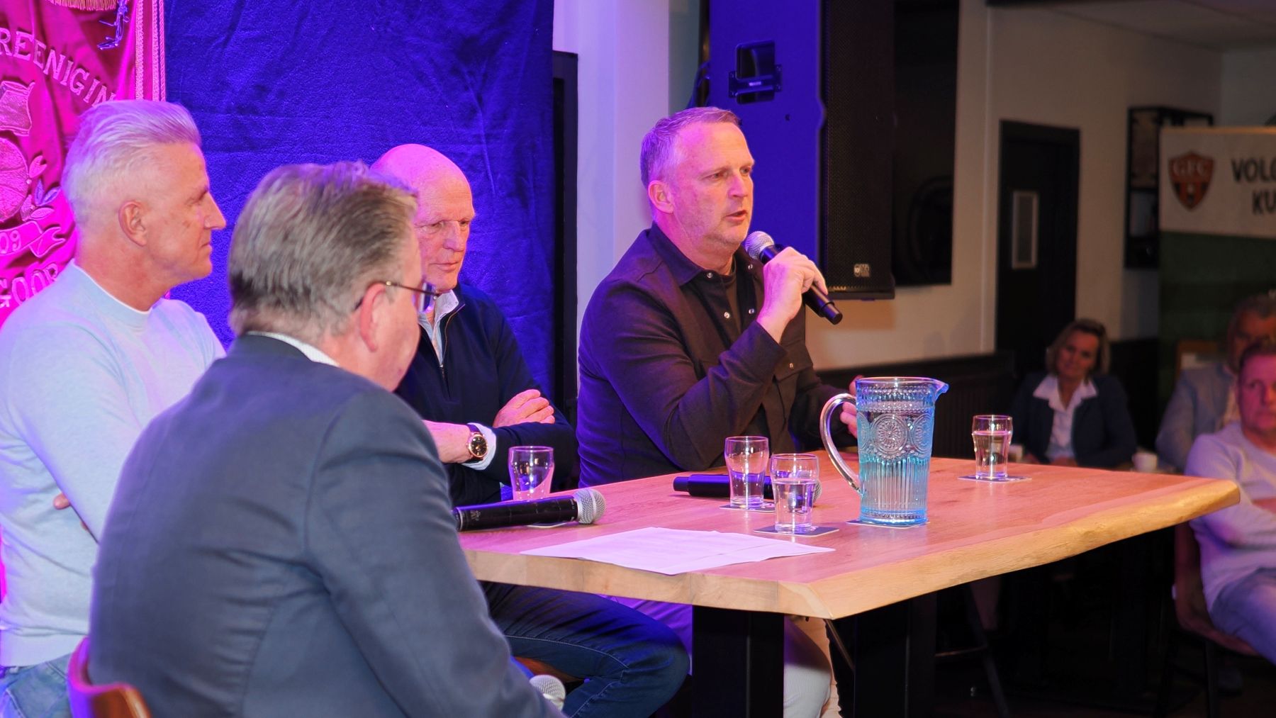 Sponsoren GFC beleven een prachtige voetbal avond